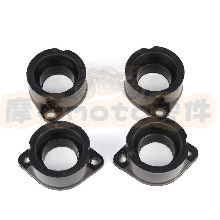 เหมาะสําหรับ Kawasaki KZ1000 KZ1100 ZN1100 ZX1100 83-85 อินเทอร์เฟซคาร์บูเรเตอร์ข้อต่อยาง