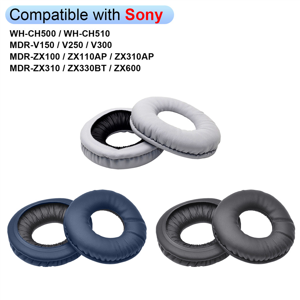 แผ่นรองหูฟังเบาะสําหรับ Sony WH-CH500 WH-CH510 MDR-V150 V250 V300 ZX100 ZX110AP ZX310AP ZX330BT ZX60