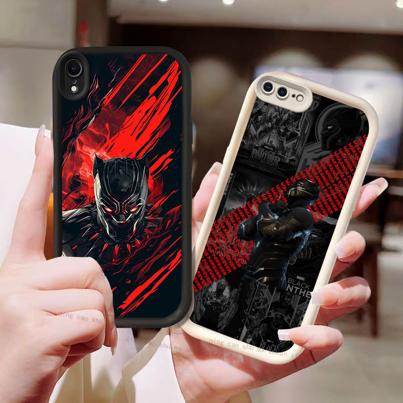 YZ-87 Marvels Black Panther สวยมาก เคสสําหรับ iPhone 6 7 XS X XR 8 Max Plus