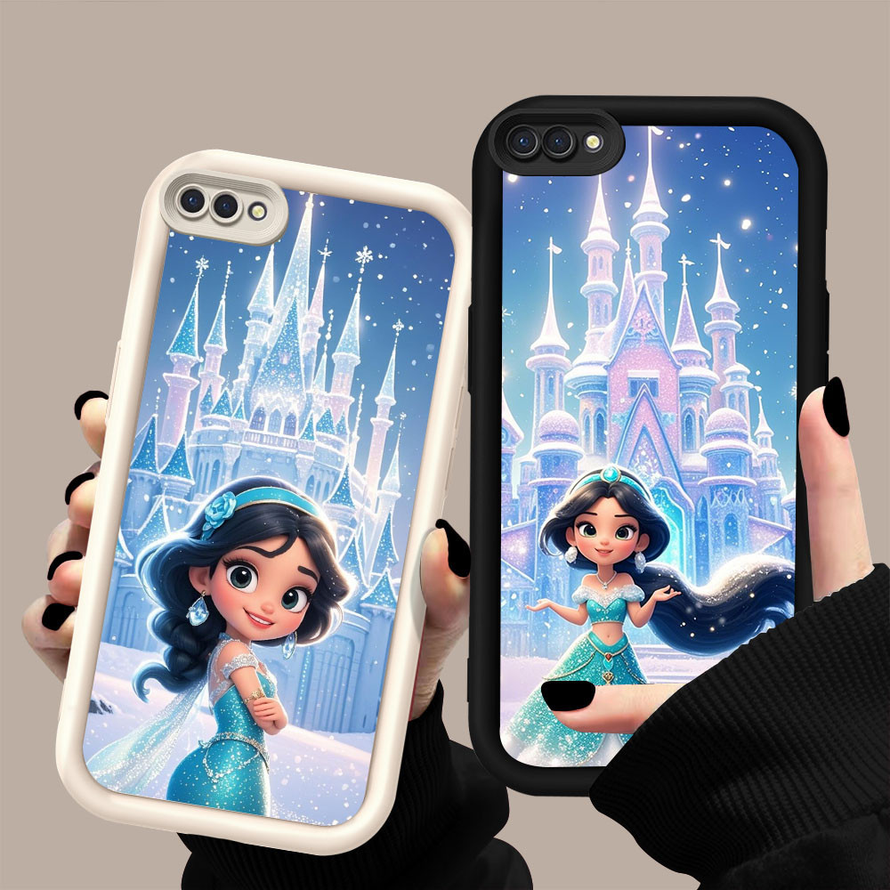 YZ-60 Disney Princess Jasmine สวยมากสําหรับ OPPO Realme A1K C2 C2s A5 A12E A3S