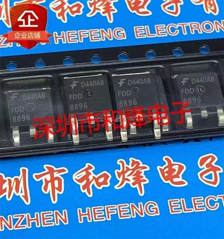 5 ชิ้น FDD8896 TO-252 MOS 94A 30V 5.7m