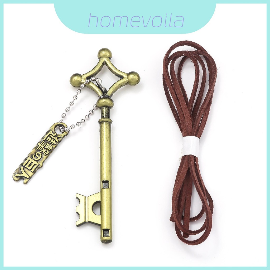 เครื่องประดับตัวละคร Eren จาก ATTACK ON TITAN โจมตีไททัน พร้อมจี้โลหะผสม สไตล์cosplay