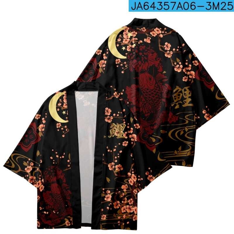 Δ ชุดกิโมโนและกางเกงขาสั้นสำหรับผู้ชาย Cardigan ชุดยู