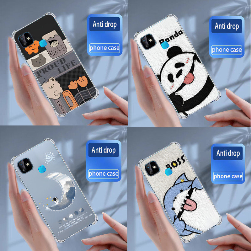 เคสสําหรับ Tecno SMART HD 2021/X612 ซิลิโคนอ่อนนุ่ม TPU Casing เคสโทรศัพท์ Cover