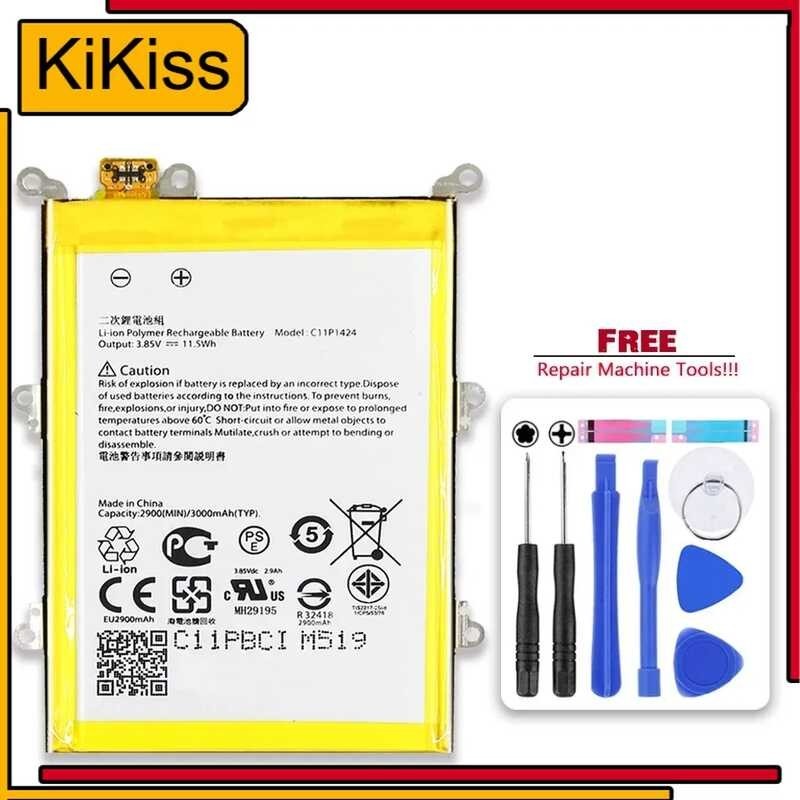 C11P1424 (With iron sheet) 3000mAh Battery For Asus ZenFone 2 ZenFone2 Z00AD Z00BD ZE551ML ZE550ML