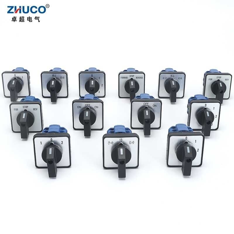 ❤ ❖ ZHUCO Szw26 / Lw26-20 64X64 48X48 มม. แผงเมาท์ 20A 660V 2 เฟส 8 สกรูลู