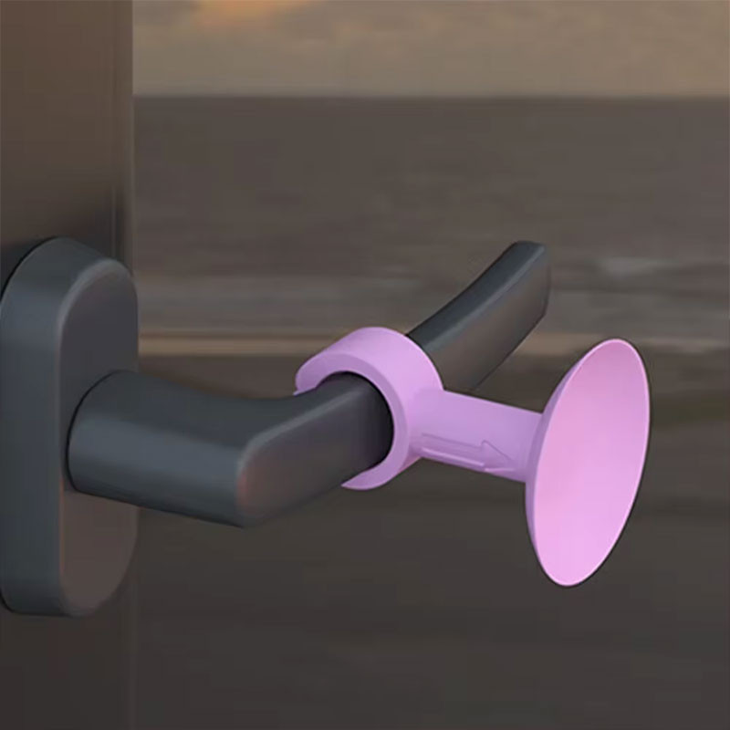 1/2 pcs ซิลิโคน Anti-Collision ประตูดูดถ้วยประเภทประตูฝาครอบ Silence Protection Pad Wall Protection Doorknob กันชน
