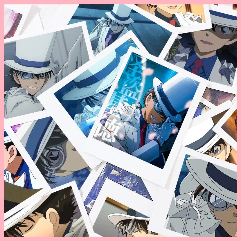 [GUYN] Lomo Card Detective Conan Kaito Kid Kaito Kid Single Character Pure Enjoy สินค้า 10 ซม. lomo 