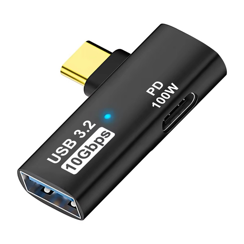 Usb C หูฟังและอะแดปเตอร์ชาร์จ 1 ใน 2 Out Type C อะแดปเตอร์เสียง PD100W Fast Charging USB C Splitter สําหรับ Ip