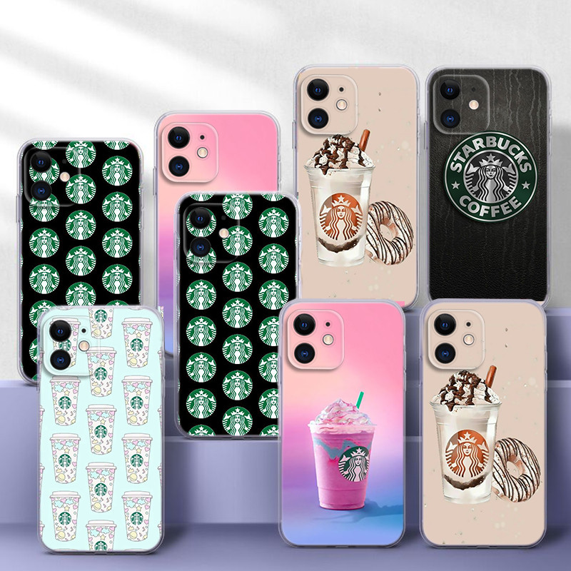 R1 starbucks Soft Case สําหรับ Infinix S5 X652 S5 Lite สมาร์ท 4 X653 ร้อน 9 Pro 4C X6511B Zero 8 X68