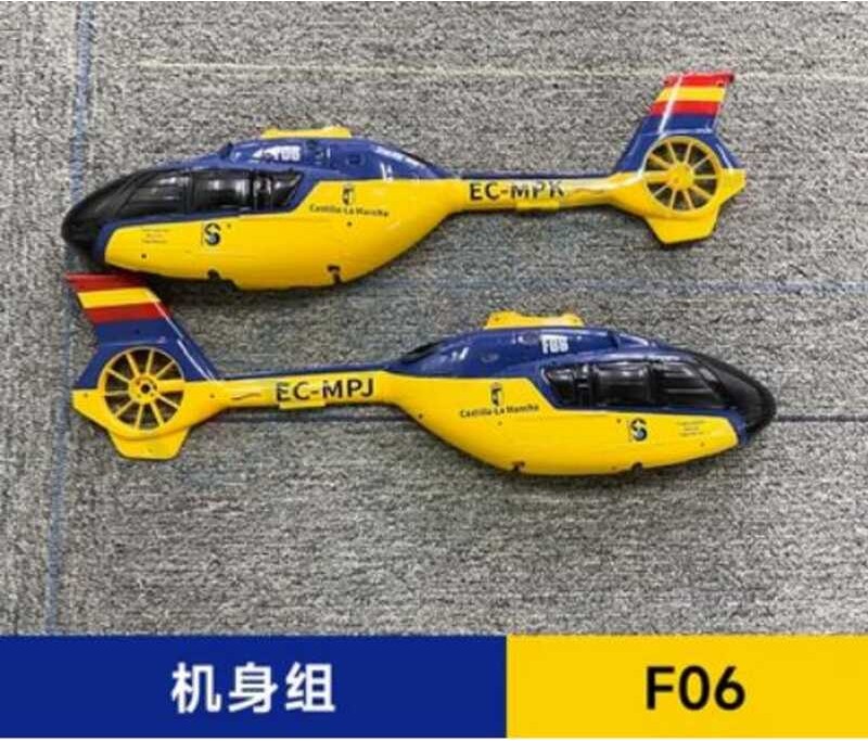 Δ Yuxiang F06 Ec135 ร่างกายการควบคุมระยะไกลเฮลิคอปเตออะไห