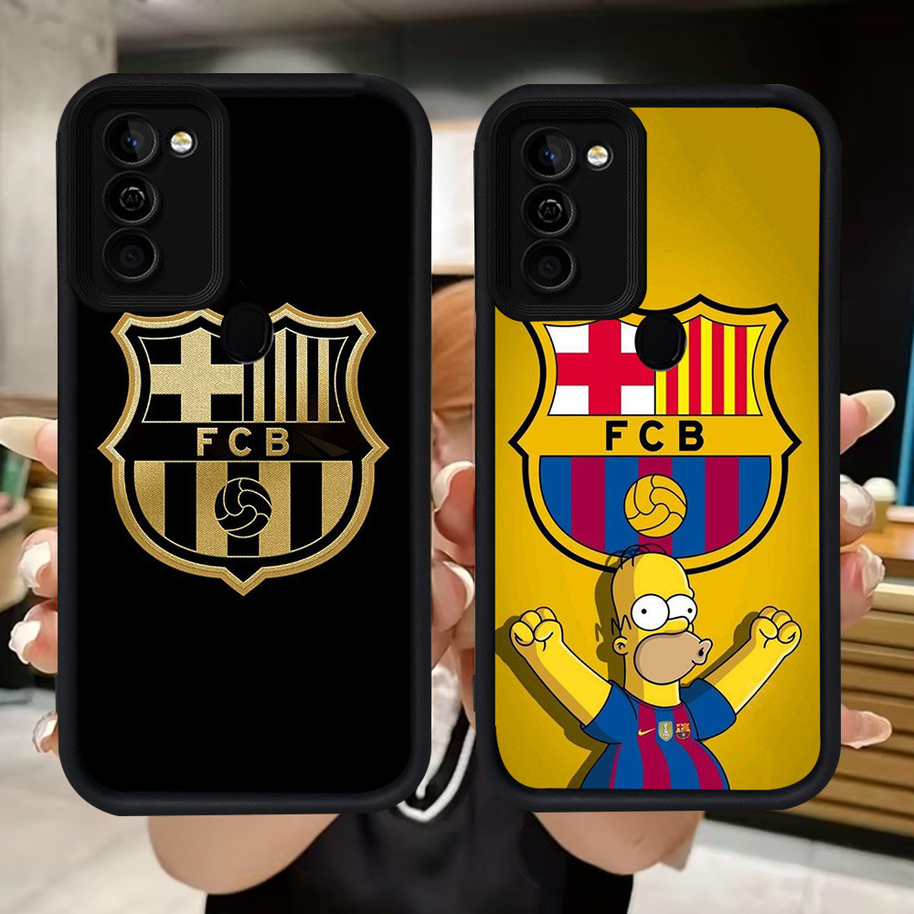 SAMSUNG Q102 FC-Becelonaปลอกอ่อนสําหรับSamsung A7 A30s A50 A11 M11 A20 M30S A30 A20S A10S A10 M21 A5