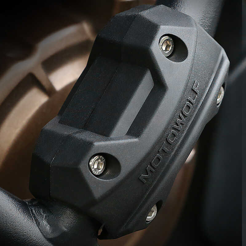 Modo Wolf Motorcycle Bumper Lever Shock-Resistant Wear-Resistant Motorcycle Protective Block Nylon S