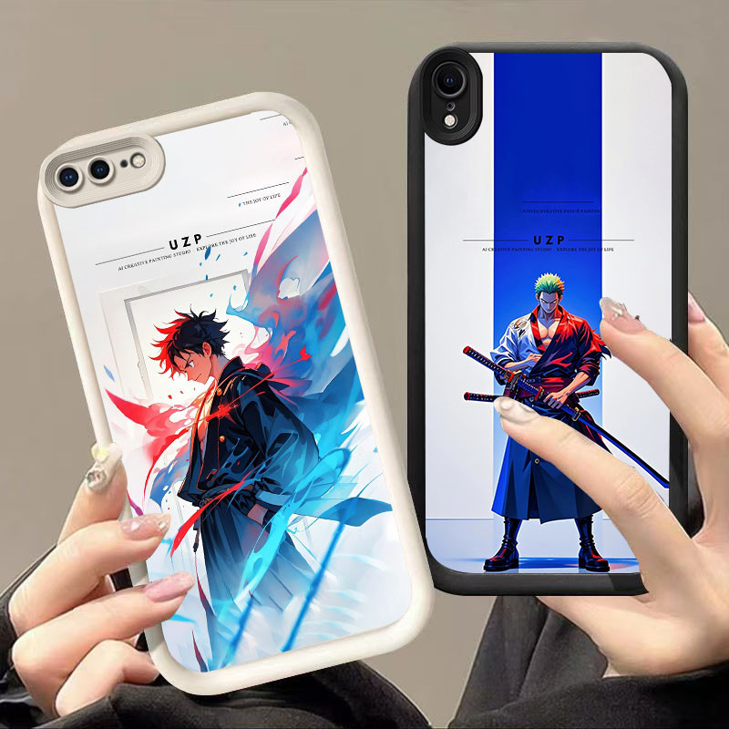 BK-29 One Piece Zoro ปลอกสวยมากสําหรับ iPhone XS 6 X XR 8 7 Max Plus