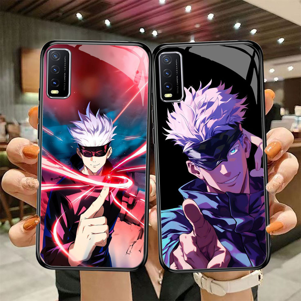 DF-43 Gojo Satoru TPU HD Glass Casing สําหรับ VIVO Y20 Y20s Y20i V15 Y50 S1 Y30 Pro