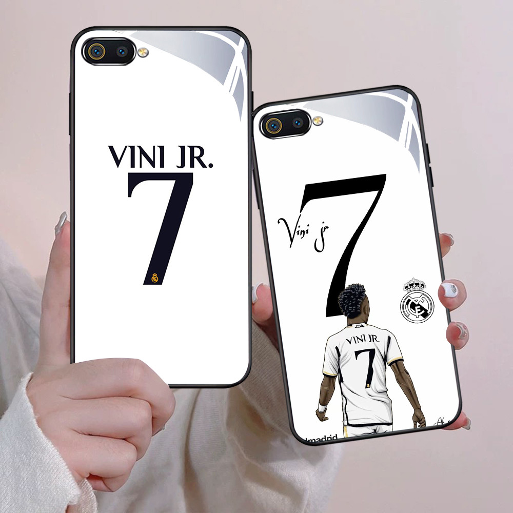 NA-102 Vinicius Junior HD Softcase Glossy Glass สําหรับ Realme C1 C2 C2s OPPO A3S A5 A12E