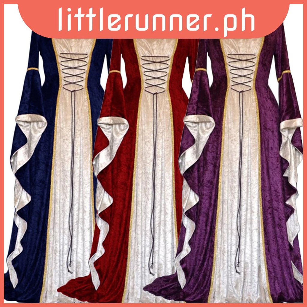 Century 18th Classic ผู้หญิงคอสเพลย์ชุด Elegant ชั้นความยาวธีมยุคกลางสําหรับ