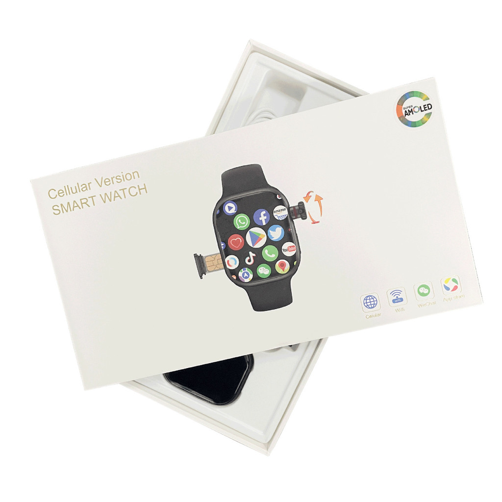 CD99 Smart Watch 4G Full Netcom Card กล้องหมุนได้ 180 องศา + ดาวน์โหลดอิสระ