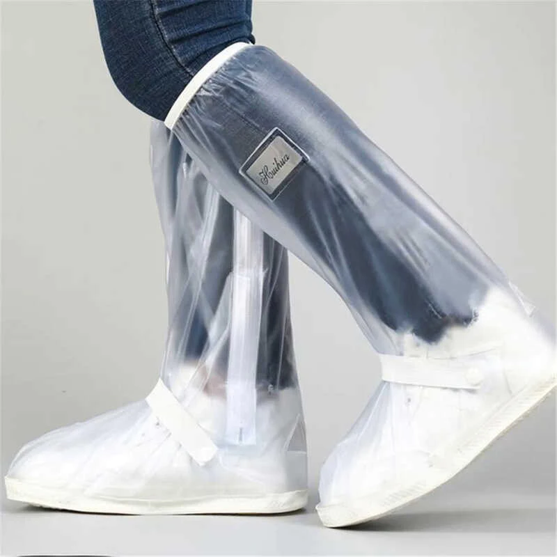 กันน้ำฝนสูงหลอดหนารองเท้าบูตปกบูต Galoshes รองเท้าครอบ thumbnail 8