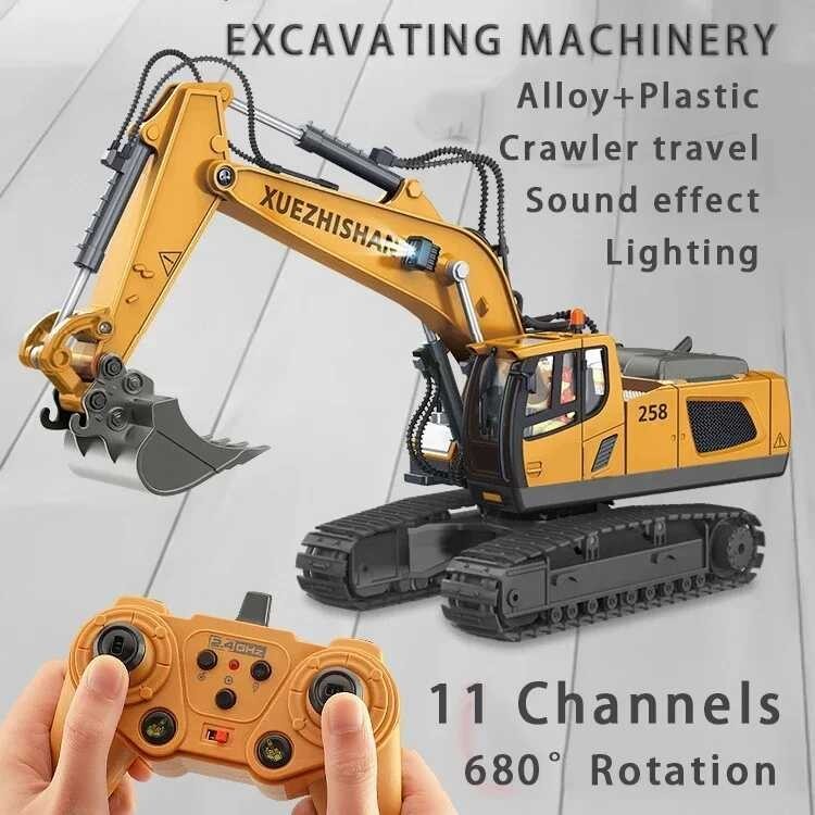 ➧ Rc Excavator Forklift รถปราบดินไฟฟ้า รถดัมพ์ 4Wd รถควบคุมระย