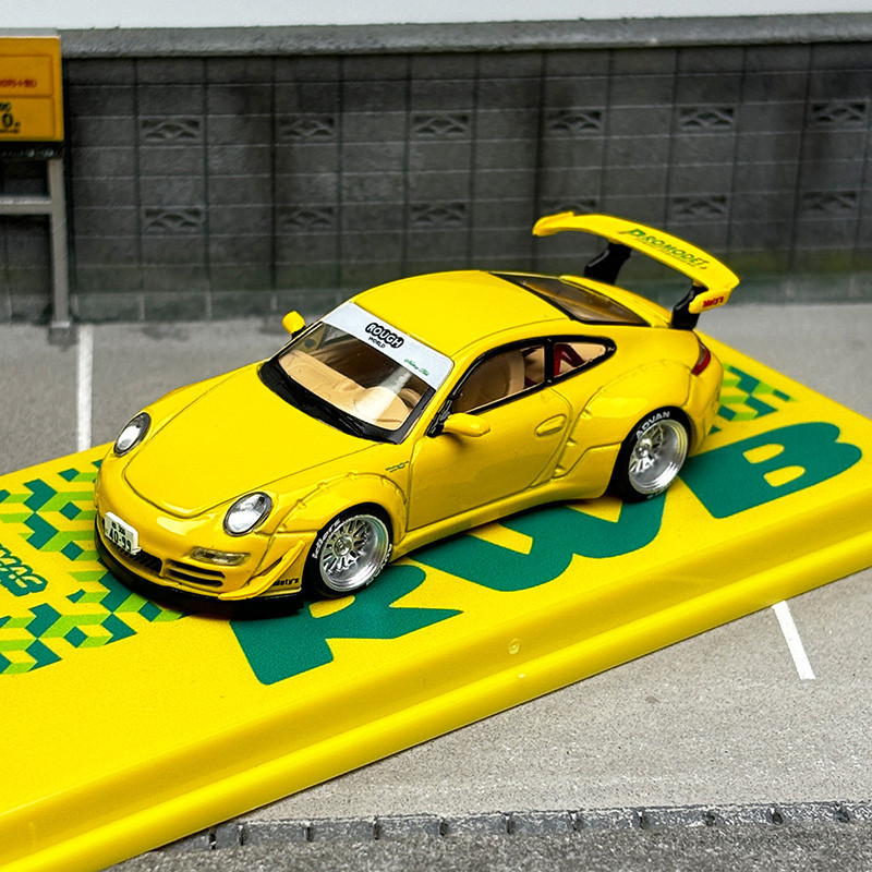 Tarmac Works 1:64 Porsche 997 RWB NOTTINGHILL ดัดแปลงรถรุ่น