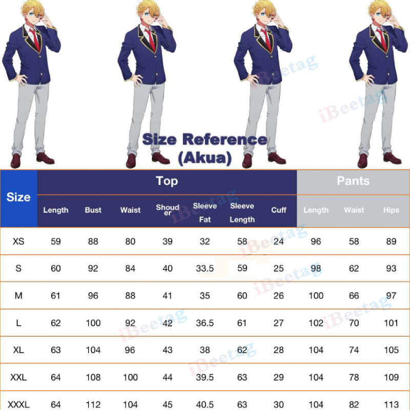Oshi Anime No Ko Cosplay Costumes Hoshino Akuamarin Halloween Cosplay Clothes Suit Coat+Shirt+Pants