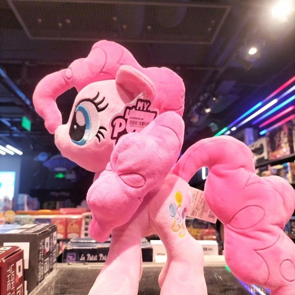 ของแท้ Little Pony Pony Soft Plush ตุ๊กตาตุ๊กตาสาวของขวัญของเล่นพีช ตุ๊กตา ของเล่น disney store