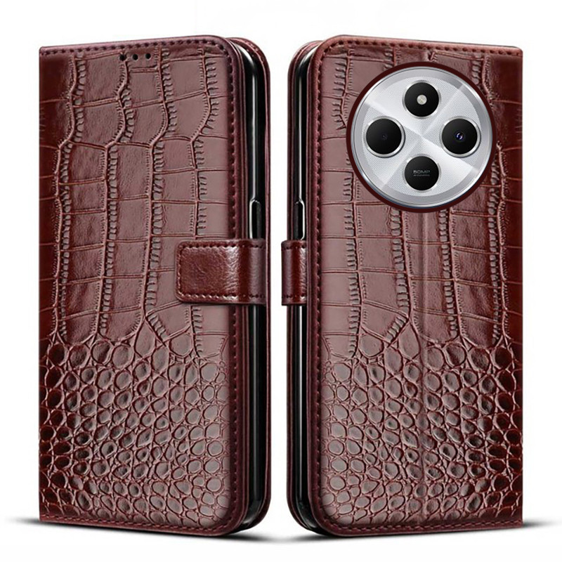 สําหรับ Xiaomi Poco C75 4G กรณีกระเป๋าสตางค์ขาตั้งแม่เหล็กหนังสําหรับ Xiaomi Poco C75 4G เคสโทรศัพท์