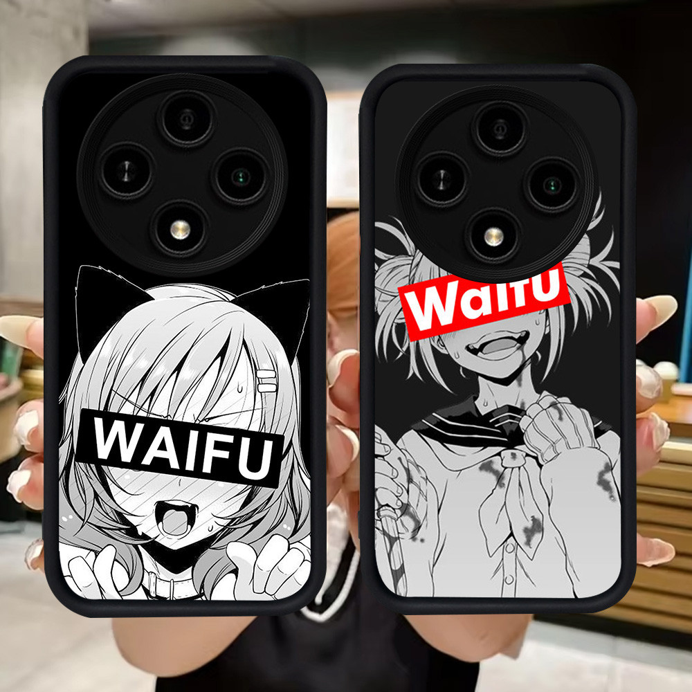 Q45 อะนิเมะ Waifu นุ่มสําหรับ Xiaomi Redmi A3X POCO X7 C75 C61 X3 NFC A3 14C Pro 5G