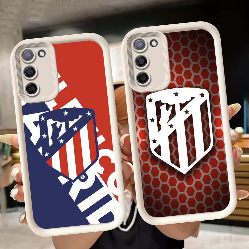 ปลอกอ่อนสําหรับ Samsung M02 A03S A51 J4 M02S F02S J6 Plus A02 A71 A02S A03 Core A31 สีขาว Q90 Atleti