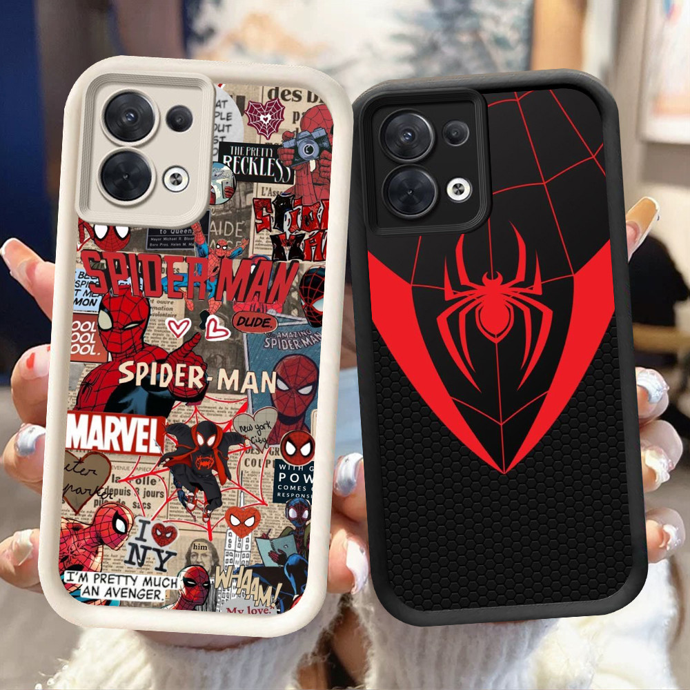 NA-83 Spider-Man ปลอกกันกระแทกสําหรับ OPPO F21 F21S Reno 7 7Z 8 8Z Lite Pro