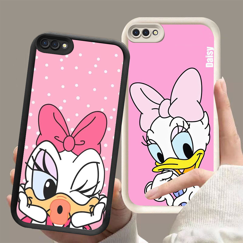 YZ-48Donald Duck Cool Casing สําหรับ OPPO Realme A12E A1K C2 A3S A5 C2s 2018