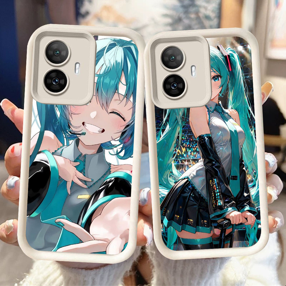 NB-29 Hatsune Miku เคสกันกระแทกสําหรับ OPPO F25 Reno 10 11 11F 13F Realme C55 Narzo N55 C67 Pro
