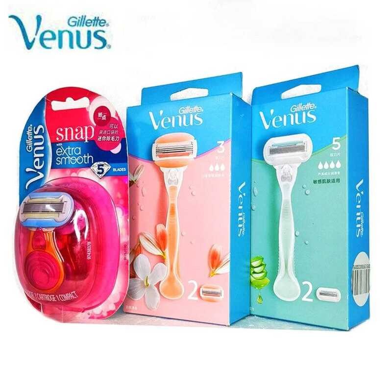 กําจัดขนผู้หญิง Gillette Venus สําหรับผู้หญิงหลายข้อกําหนดให้เลือก