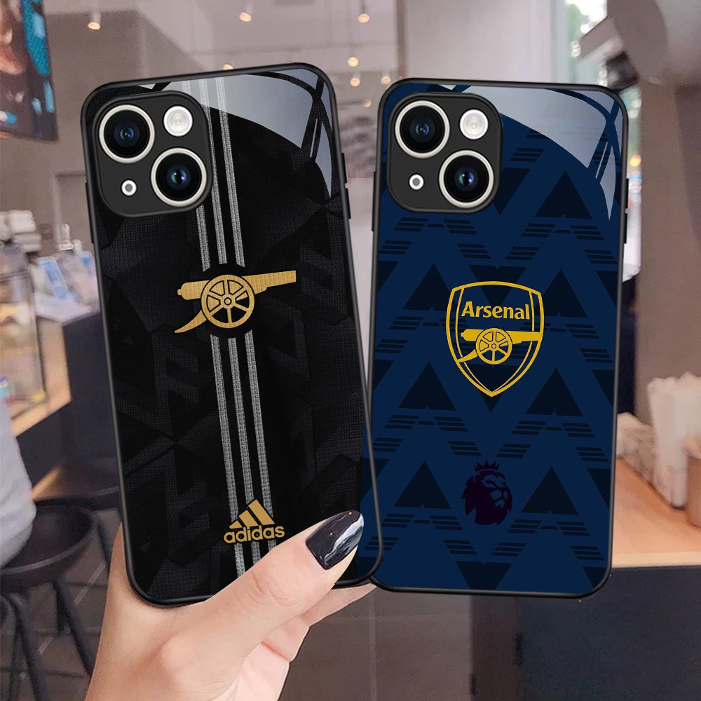 NC-4 Arsenal Hard Glass Casing สําหรับ iPhone 11 13 12 Mini Pro Max