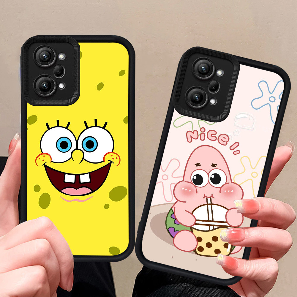 R76 SpongeBob Xiaomi Redmi Note 13 13R 13C 12 12C Pro 5G Case