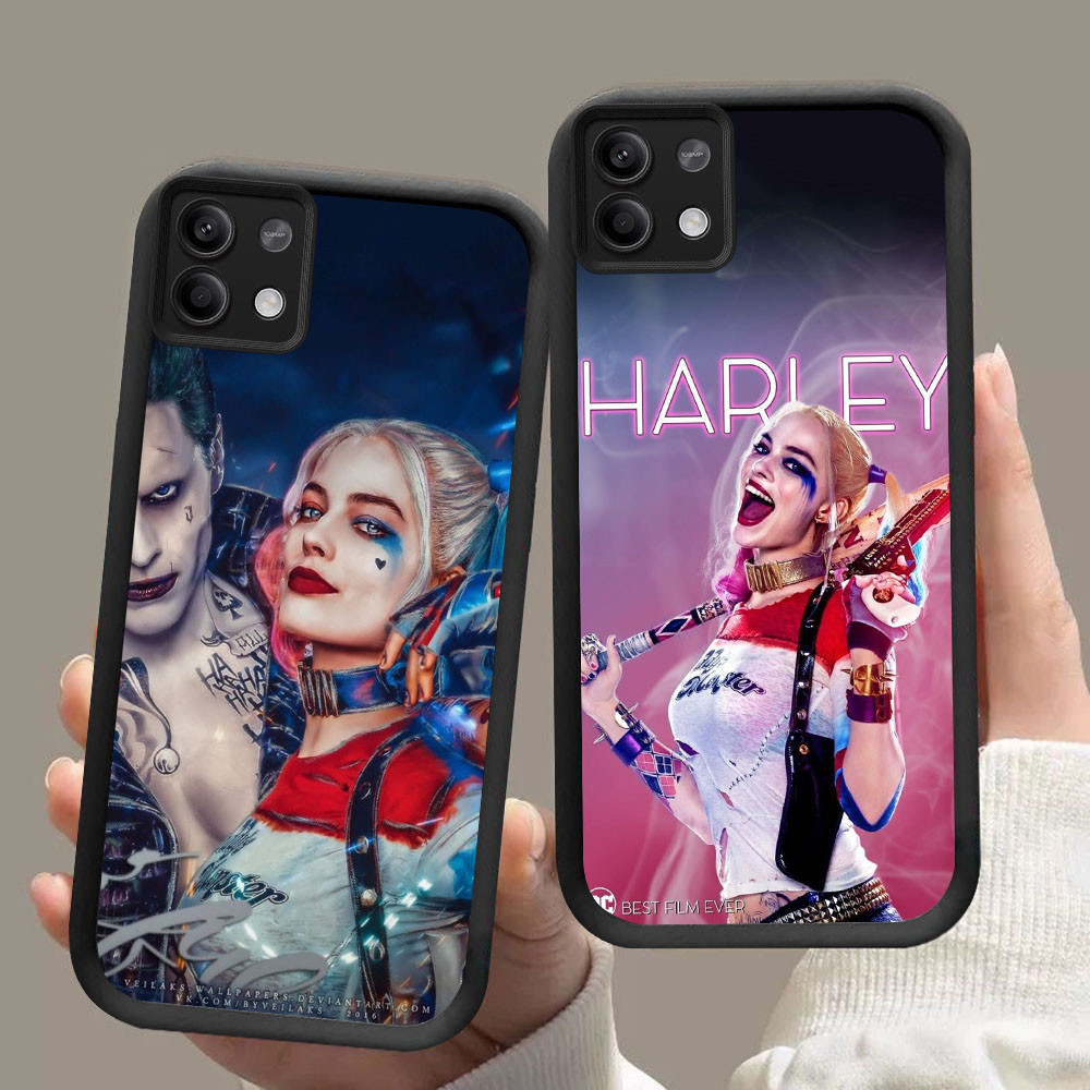 MK-68 Harley Quinn & Joker ปลอกซิลิโคนอ่อนนุ่มสําหรับ Xiaomi Redmi หมายเหตุ 13 Poco X6 X7 M6 NEO Pro