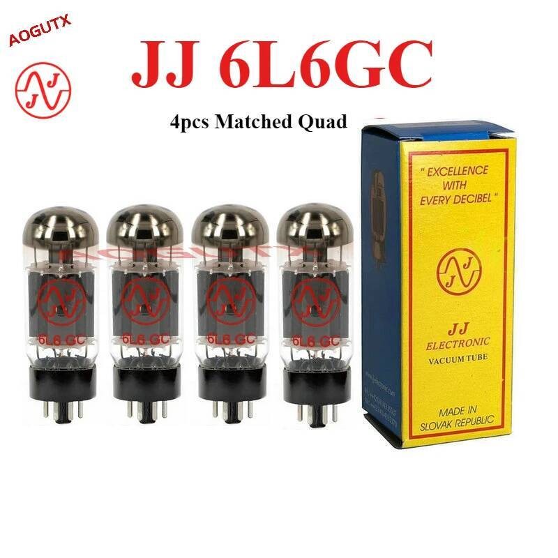 JJ 6L6GC สูญญากาศหลอดวาล์วเปลี่ยน 6P3P 6N3C 5881 6CA7 Power Tube Factory Test และ Match DIY Amplifie
