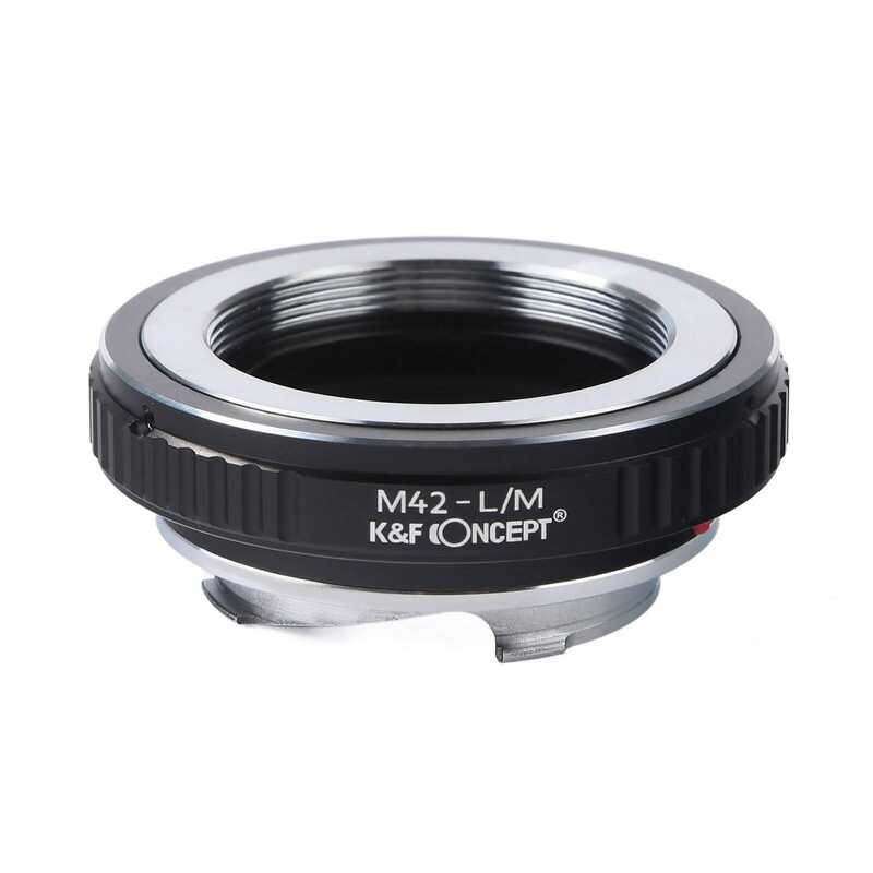 ▥ K & F อะแดปเตอร์เลนส์ M42เป็น LM สำหรับ M42ที่เลนส์มือหมุนกับ Leica M1 M3 M6 M9 M10 M-P M240