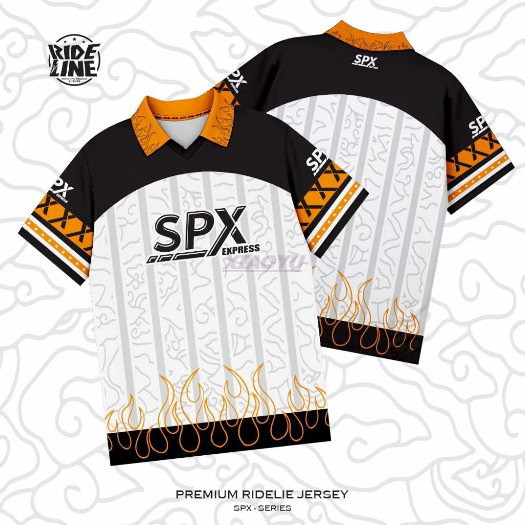 Maximu PREMIUM JERSEY RETRO ANTI GERAH || Kurir PAKET SHOPEE SPX EXPRESS || คนขับผู้หญิง