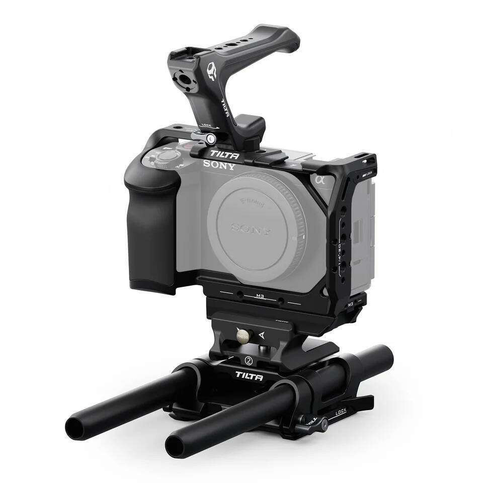 TILTA Sony ZV-E1 กล้องชุดซิลิโคน Grip Dslr Rig รองเท้าเย็น Nato Handle Quick Release แผ่นสําหรับ Arc