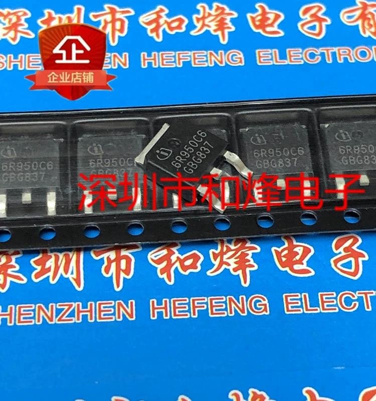 5 ชิ้น 6R950C6 IPD60R950C6 TO-252 650V 12A