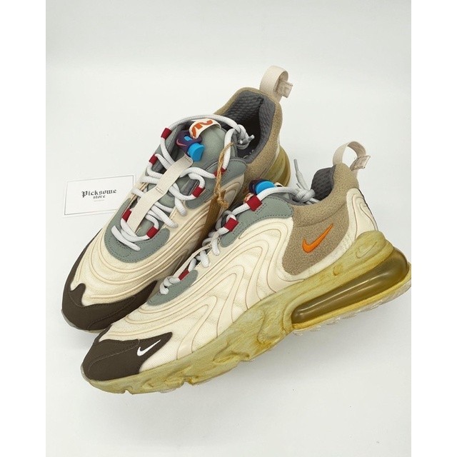 ♞,♘พร้อมส่ง ของแท้100% รองเท้า Nike Air max 270 React Travis Scott