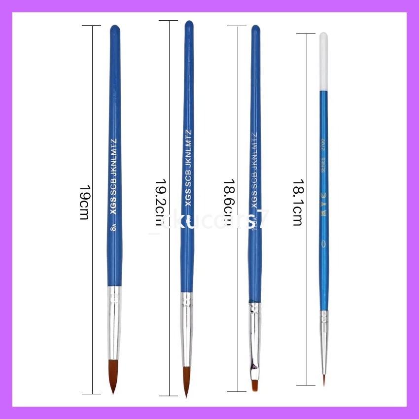 tk 1pc Dental Brush pens Dental Ceramic Porcelain Brush Glaze Resin Pen Shaping OP pen 4 sizes Dent