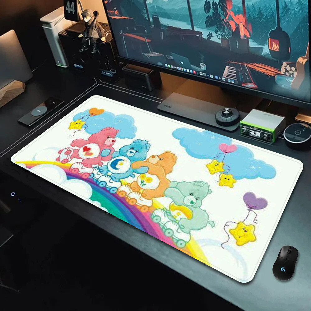 C-care b-bear การ์ตูน Mousepad Mousepad สินค้าใหม่ขนาดใหญ่ Mousepad L XL XXL Gamer แผ่นรองเมาส์ขนาดสําหรับคีย์บอร์ด Mat