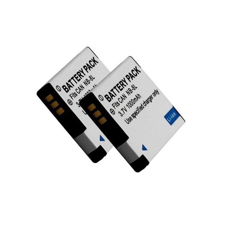 Δ Nb-8L 1000Mah แบตเตอรี่ลิเธียมไอออน Nb8l สำหรับ Canon Powershot A3