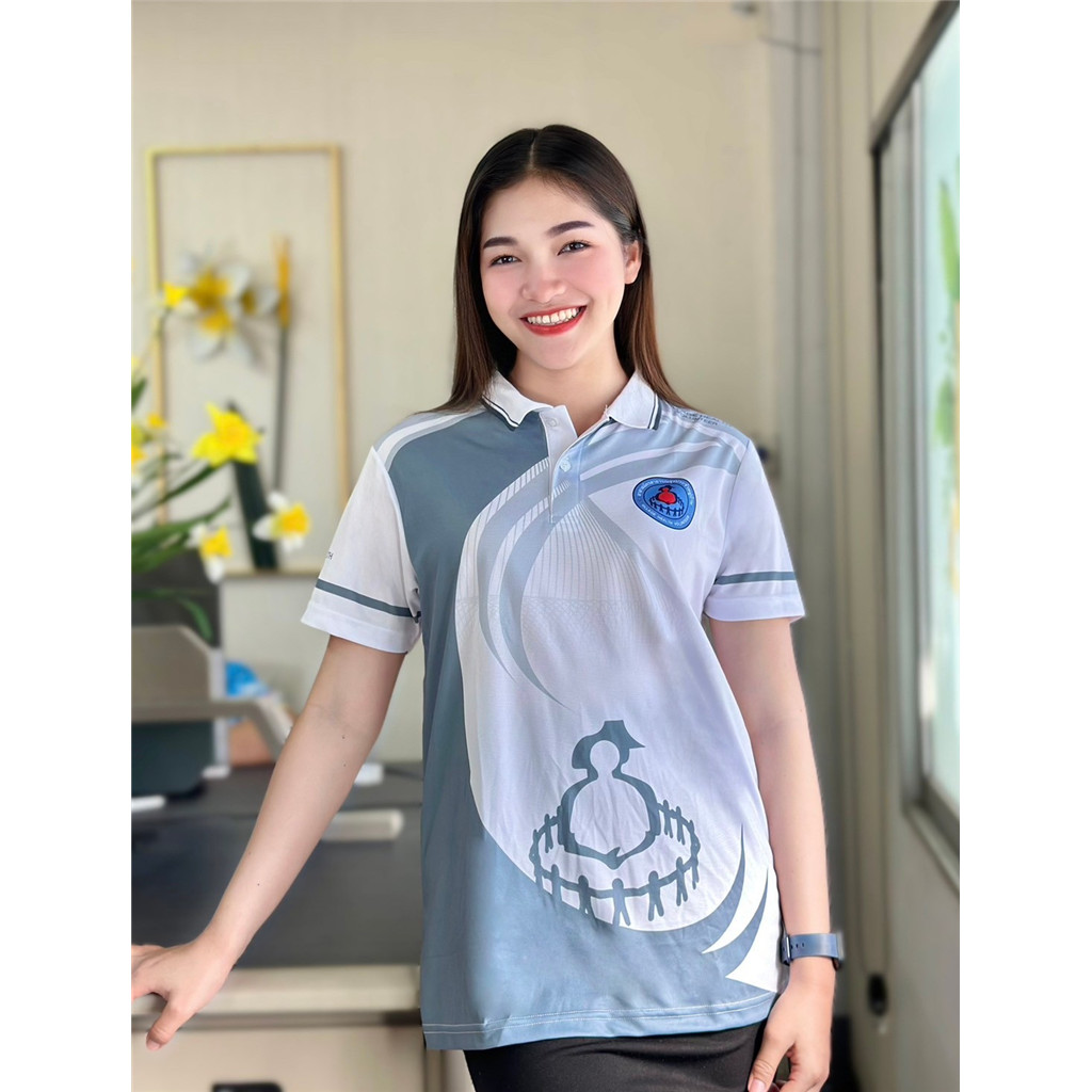 เสื้อพิมพ์ลายอสม.แบบที่11