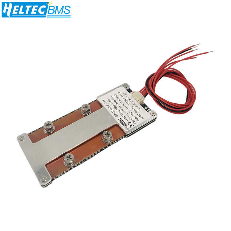 ❤ ขายส่ง Heltecbms 12V 4S 100A 120A 12V Lifepo4 Bms แบตเตอรี่ Energy Storage BMS