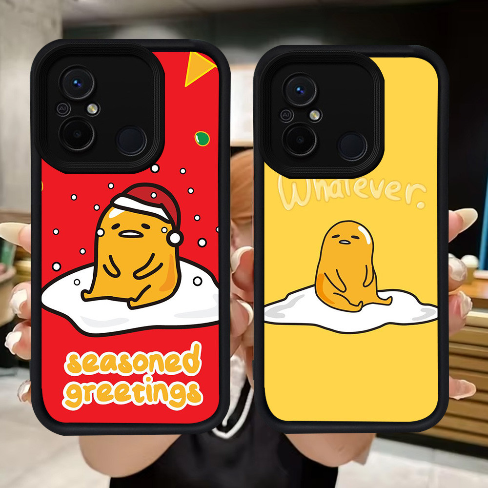 Q55 Lazy Egg soft Casing สําหรับ Xiaomi Redmi หมายเหตุ POCO 10C A1 C71 F7 M3 C55 7 M4 9C 9T 12C C65 