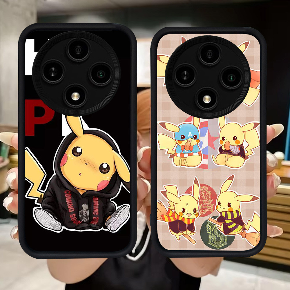 Q120 Pokemon soft Casing สําหรับ Xiaomi Redmi A3X POCO X7 C75 C61 X3 NFC A3 14C Pro 5G